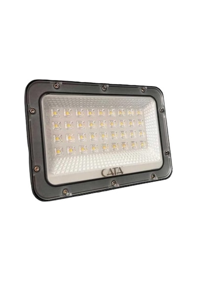 Tr Cata Ct-4658 50w Slim Led Projektör Ip64 Su Geçirmez Dış Mekan Aydınlatma, 6400k Beyaz Işık