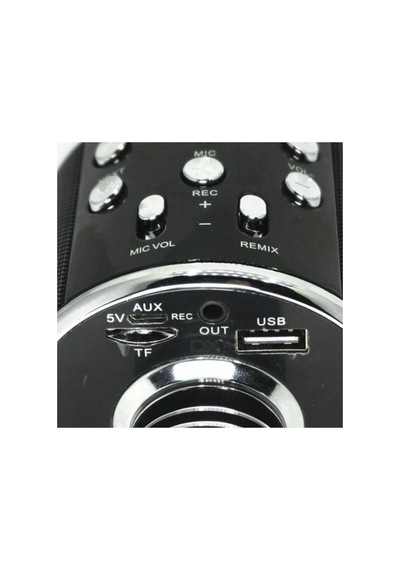 Wster Ws-858 Karaoke Mikrofon Bluetooth Hoparlör Aux Usb Mikro Sd Kart Girişli Çok Renkli