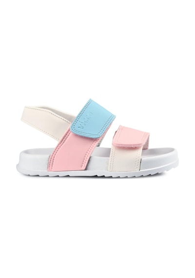 Vicco 321f23y252 Krixi Sandalet Beyaz-pembe Beyaz - Pembe