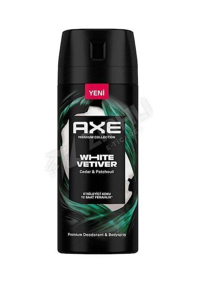 5 Adet Axe Deo Premium White Vetiver 150 Ml