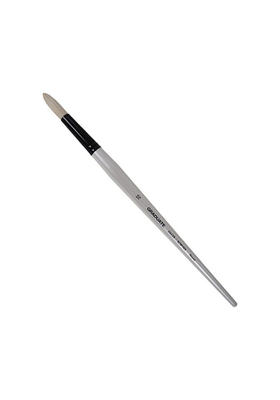 Daler Rowney Graduate Yuvarlak Uzun Saplı Kıl Fırça No 10