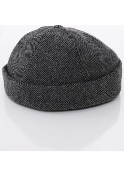 Takı Dükkanı Kışlık Yünlü Retro Docker Cap Takke Leon Bere Unisex Şapka cp236