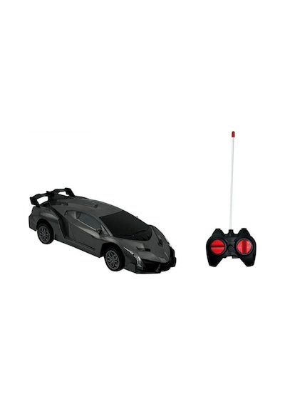 Uzaktan Kumandalı Araba 1:24 Ölçek Full Fonksiyon Spor Yarış Arabası 20 Cm Oyuncak Hediye Füme