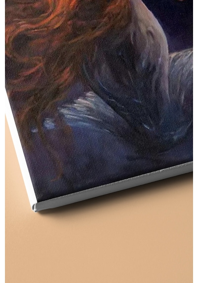 Webstyle Sayılarla Boyama Seti Kasnaklı Deniz Kızının Hüznü 60 X 75 Cm