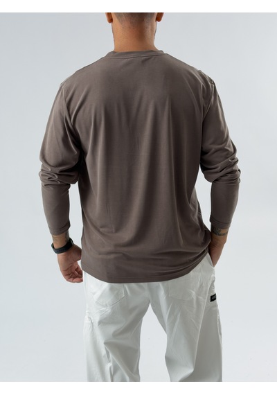 Cocopelli Tensel Basic Kahverengi Erkek Sweatshirt Coc3470