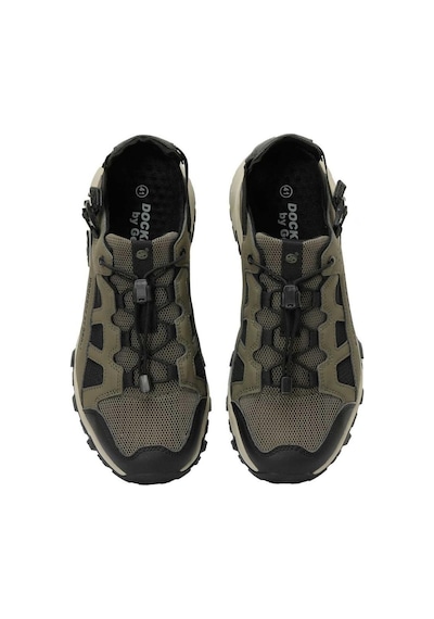 Dockers By Gerli Dockers 238578 5fx Haki Comfort Casual Spor Anatomik Sandalet Gri