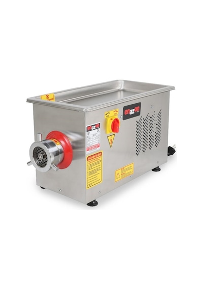 12 No Et Kıyma Makinesi Geri Çalışma Özellikli 0,55 Kw 0,75 Hp (Yedek Ayna Bıçak + Sucuk Aparatı)