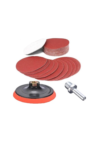 Telvesse Cırt Zımpara Seti 115 Mm 114 Parça 40-320 Kum