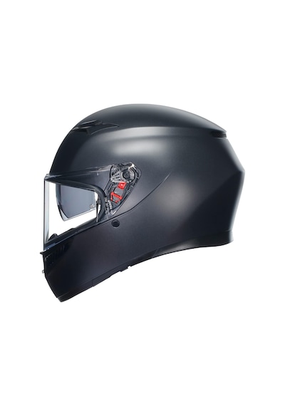 K3 Motosiklet Kaskı Mono Kapalı Kask Matt Black L Diğer