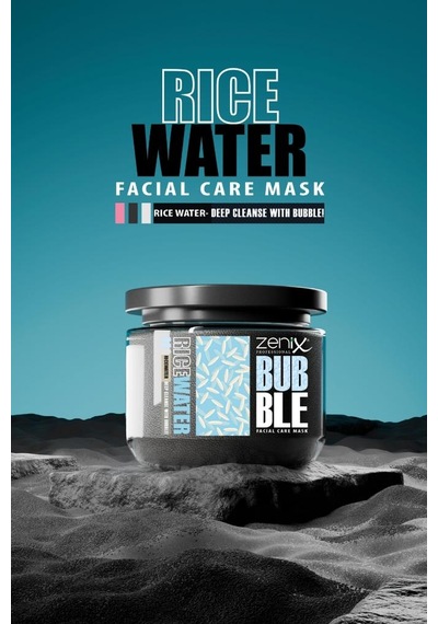 Zenix Pirinç Suyu Köpüren Yüz Maskesi Rice Water Bubble Care Mask 300 Ml