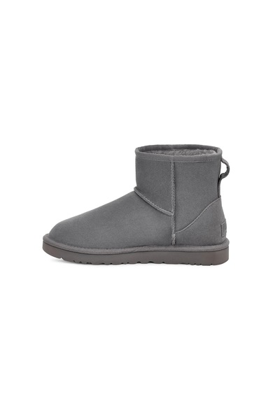 Ugg W/1134962 W Classic Mini Sıde Logo 2 Kadın Bot Gri