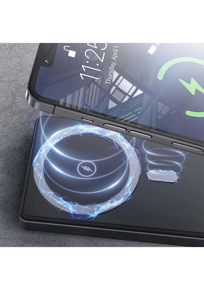 Ven-dens Vd-pb033 Premium Manyetik Powerbank Led Ekranlı 10000mah Metalik