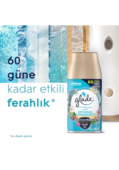 Otomatik Sprey Yedek, 2'li Paket, Okyanus Sessizliği - Meyve Ve Çiçek Buketi, 269ml 2 Yedek