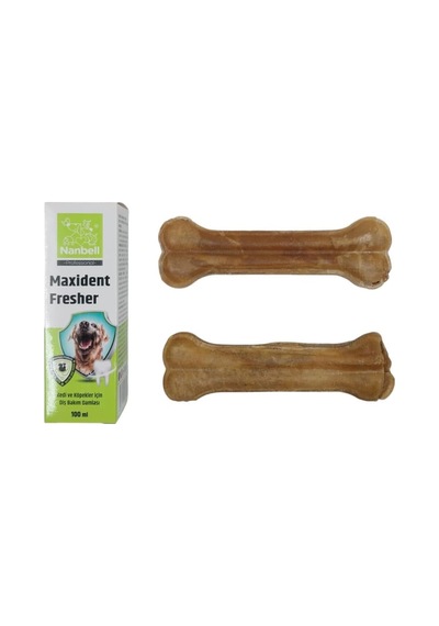 Köpekler İçin Diş Bakım Spreyi +15 Cm 2'li Naturel Kemik