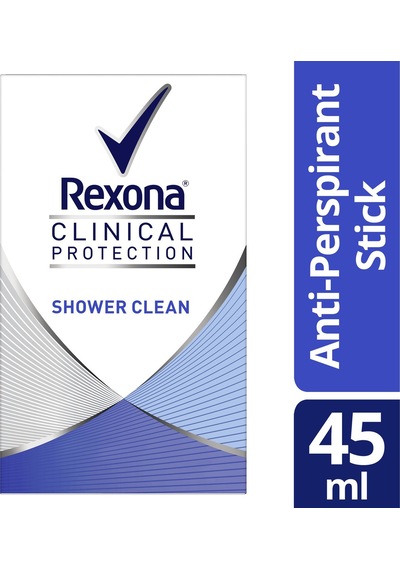 Rexona Clinical Protection Shower Clean Krem Kadın Deodorant 45 ML