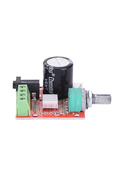 Pam8610 2x 10w Stereo Amplifikatör Modül Dc 6-15v Class D Amfi Devresi Ses Kontrol Potu 4 8 Ohm