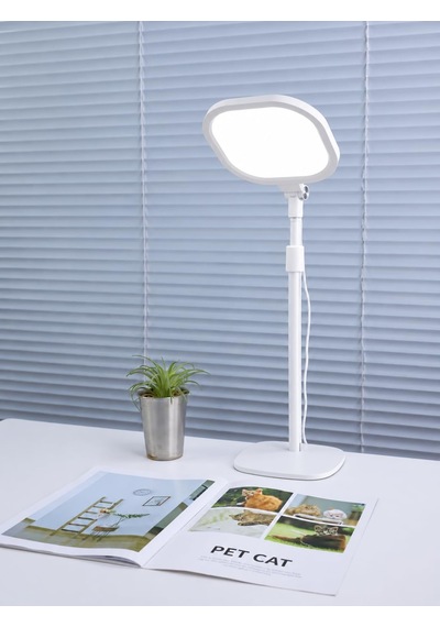 Tr Telefon Tutuculu 84 Led 10w Video Konferans Işığı Usb F-616 Beyaz