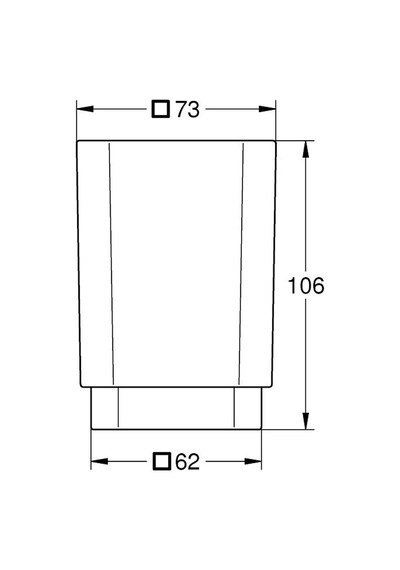 Grohe Selection Cube Diş Fırçalık Camı 40783000 Diğer