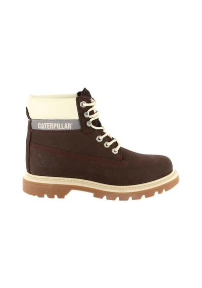 Caterpillar Colorado Dark Brown White Kadın Bot 001