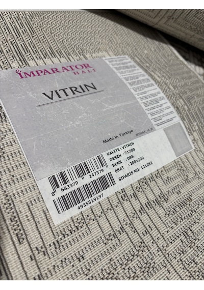 İmparator Halı Vitrin 200x290 Ebatlı +sıfır Toz+sık Dokuma +