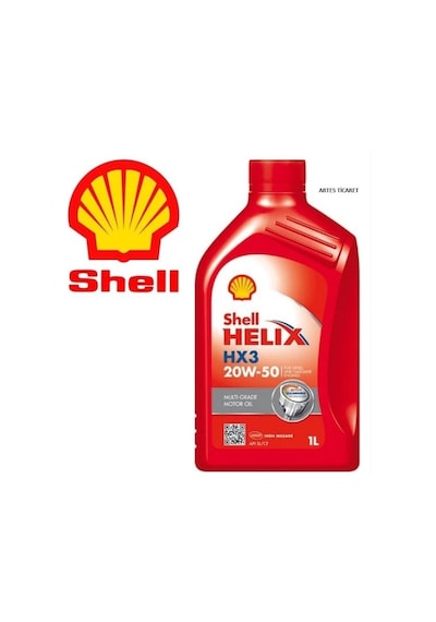 Shell Helix Hx3 20W-50 1 Litre Motor Yağı