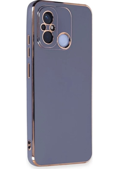 Newface Xiaomi Redmi 12c Kılıf Volet Silikon - Mavi