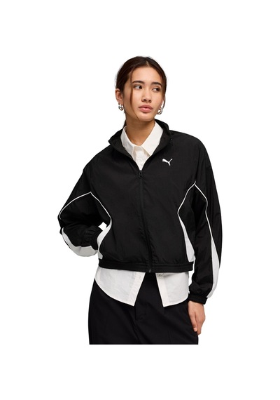 691864-01 Puma Sport Relaxed Woven Ful Kadın Ceket Siyah 691864-01