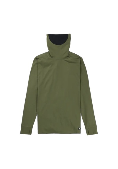 Burton Burton Midweight Long Neck Erkek Yeşil İçlik Üst Moss Haki