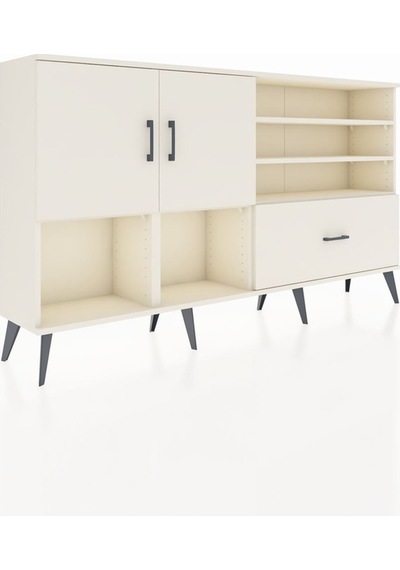 Arges Konsol 7 Raflı Tek Çekmeceli 2 Kapaklı 176x30x99 Aytaşı-aytaşı Aytası - Aytası Arges Konsol 7 Raflı Tek Çekmeceli 2 Kapaklı 176x30x99 Aytaşı-aytaşı Aytası - Aytası