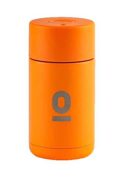 Frank Green Turuncu Düğme Kapaklı Mini Termos 355 ML No:124