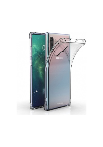 Blogy Galaxy Note 10 Plus İle Uyumlu Crystal Fit Kılıf Crystal Clear Şeffaf