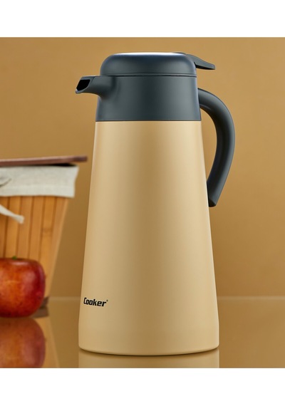 Cooker Colorstay Dailyserve 2 Litre Paslanmaz Çelik Termos Ckr2113 Bej