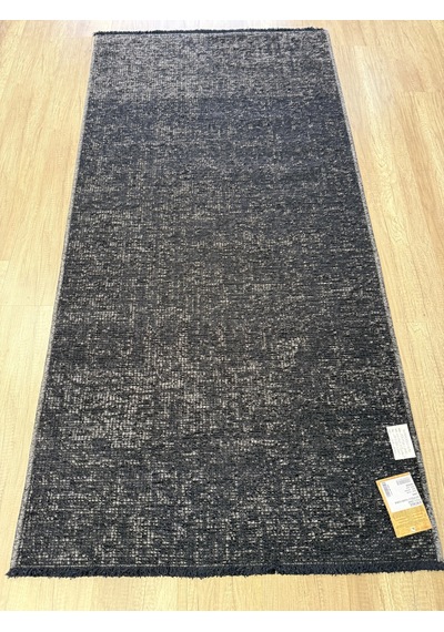 Hoom Rugs Vintage Vtg 105 Antrasit Dekoratif Yıkanabilir Kilim Antrasit