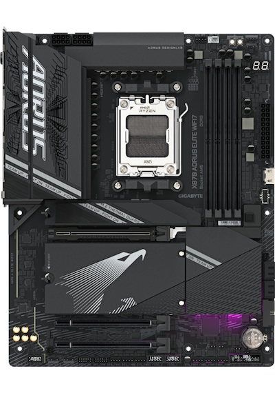 Gıgabyte X870a Aorus Elıte Wıfı7 Ddr5 M.2 Hdmı Dp Atx Am5