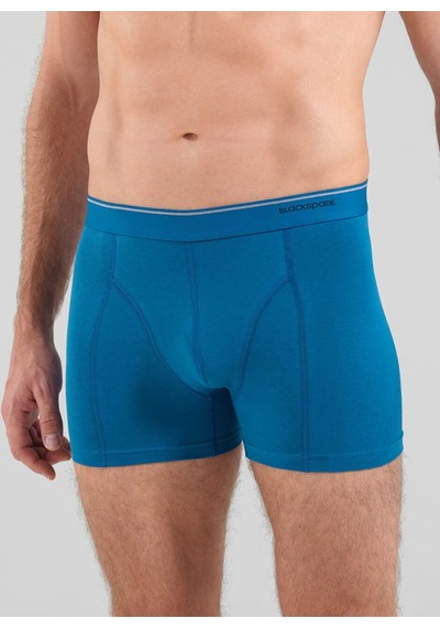 Blackspade Erkek Boxer 3'lü Paket Tender Cotton 9673 Lacivert Mavi Denim Lacivert