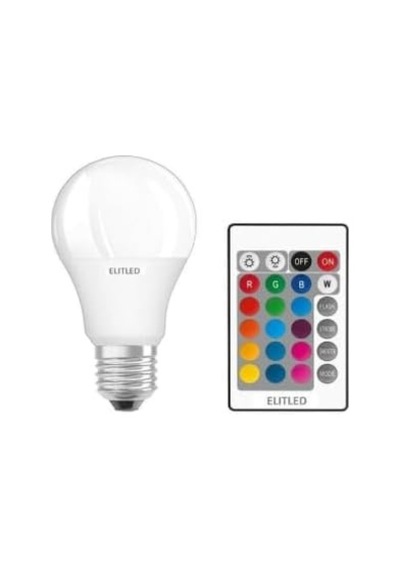 Renk Değiştiren Dimmerli 9 W Rgb Uzaktan Kumandalı Led Ampul Diğer
