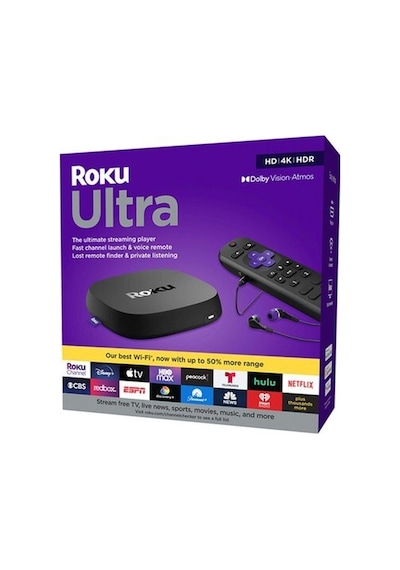 Roku Ultra 2020 Hd/4k/hdr Streaming Media Player Voice Remote