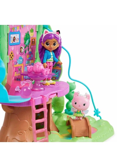Gabby's Dollhouse Kitty Fairy Nin Ağaç Evi
