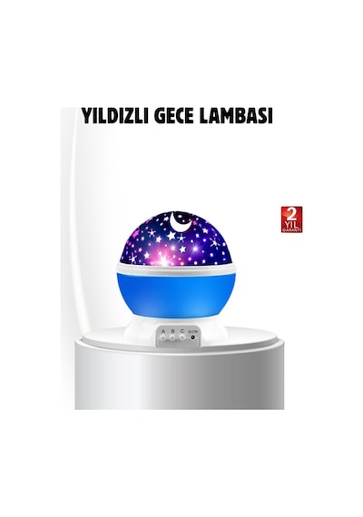 Techmrt Led Gece Lambası 6 Renk Seçenekli Yumuşak Işıklı Uyku Yardımcı Lamba Renkli Işık
