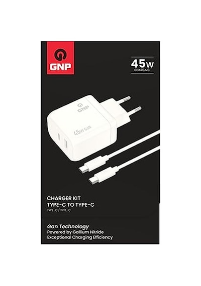 Genpa 45w Gan Şarj Adaptörü Ve Type-c Kablo Seti