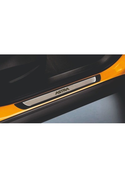 Opel Astra H Kasa 2004-2013 Modeller Old Krom Kapı Eşiği 4 Parça Paslanmaz Çelik