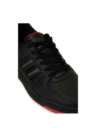 Kinetix Wılmo Pu 4pr Siyah Unisex Sneaker 000000000101782235 Siyah - Kırmızı