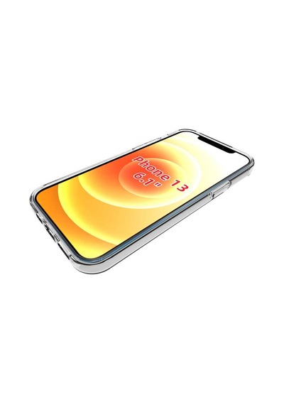 Zore İphone 13 Uyumlu Ogaa Süper Silikon Kılıf-renksiz