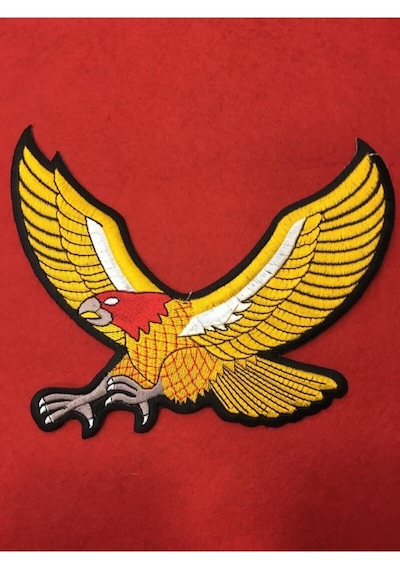 Ütü Ile Yapışan Nakışlı Arma