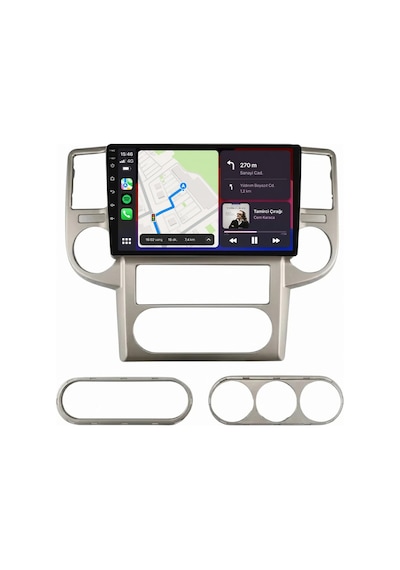 Nissan X-trail 2005-2007 Android Multimedya Carplay Android Auto Navigasyon Kameralı 8gb Ram 64gb 10"