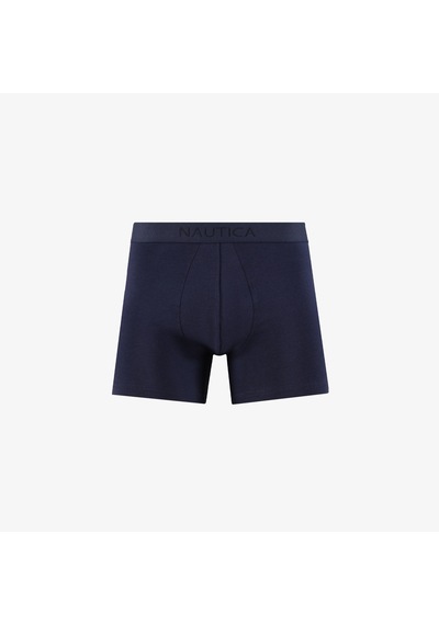 Nautica Erkek Lacivert Standart Fit 3'lü Boxer Düz X55005t Lacivert