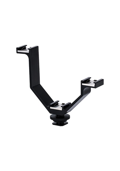 Kiwifotos Vb-125 Üçlü Flaş Tutucu V-Bracket