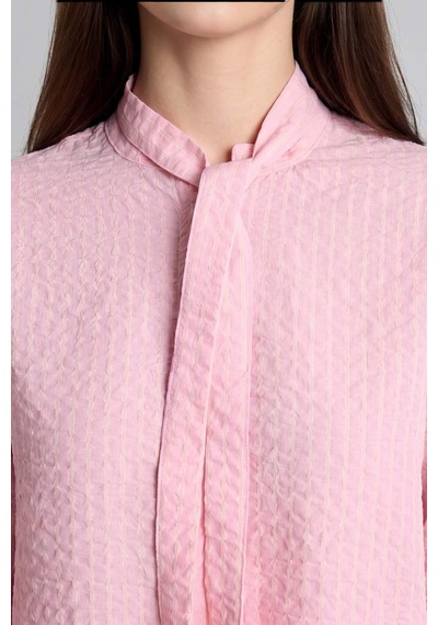 Defacto Regular Fıt Çizgili Krinkıl Kumaş Uzun Kollu Açık Pembe Tunik H8818ax26hspn648 Pembe-pn648 Defacto Regular Fıt Çizgili Krinkıl Kumaş Uzun Kollu Açık Pembe Tunik H8818ax26hspn648 Pembe-pn648