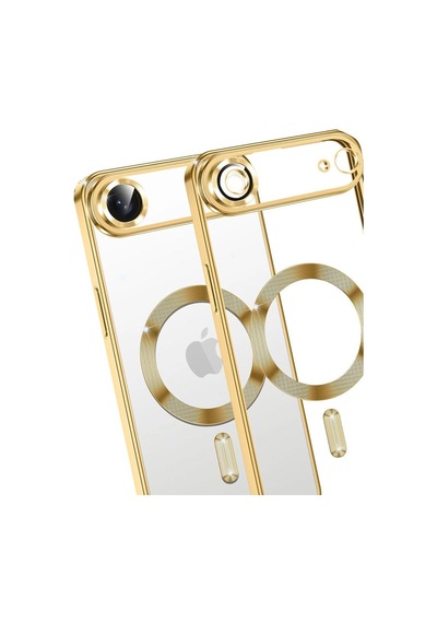 Apple, Uyumlu iPhone 17 Air Kross Magneticsafe Kapak - Gold