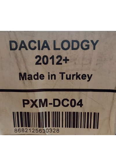 Perflex Dacıa Lodgy Paspas 3d Havuzlu